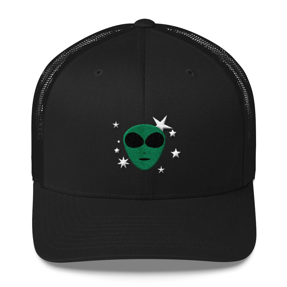 Alien Stars Trucker Cap - Black