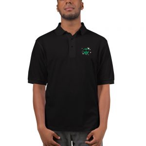 Alien Stars Men’s Premium Polo - Black