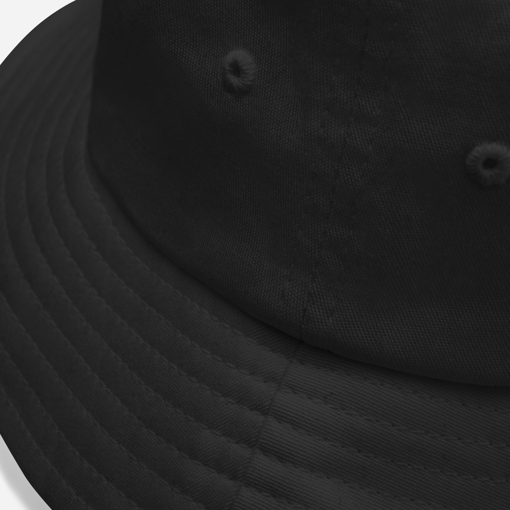 Property of Area 51 – Old School Bucket Hat - Black - Close-up